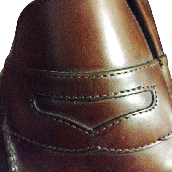 Cole Haan Grand 360 Penny Loafers Men’s Chestnut Brown Leather Office Size 9.5 M - Picture 2 of 9